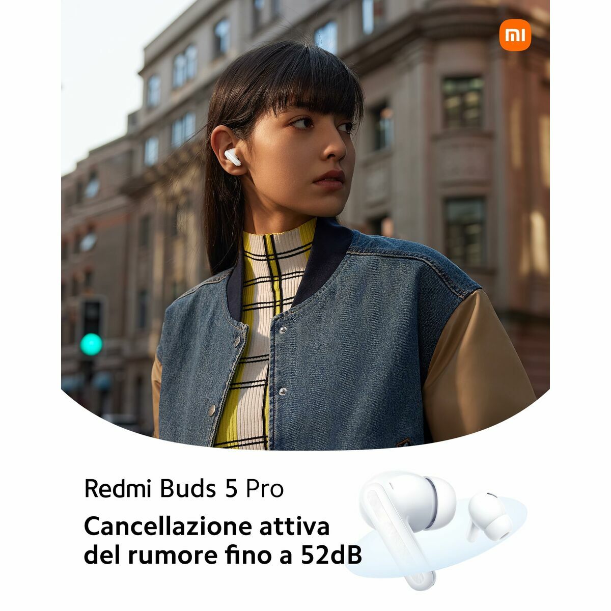 Căști Bluetooth Xiaomi Redmi Buds 5 Pro Alb
