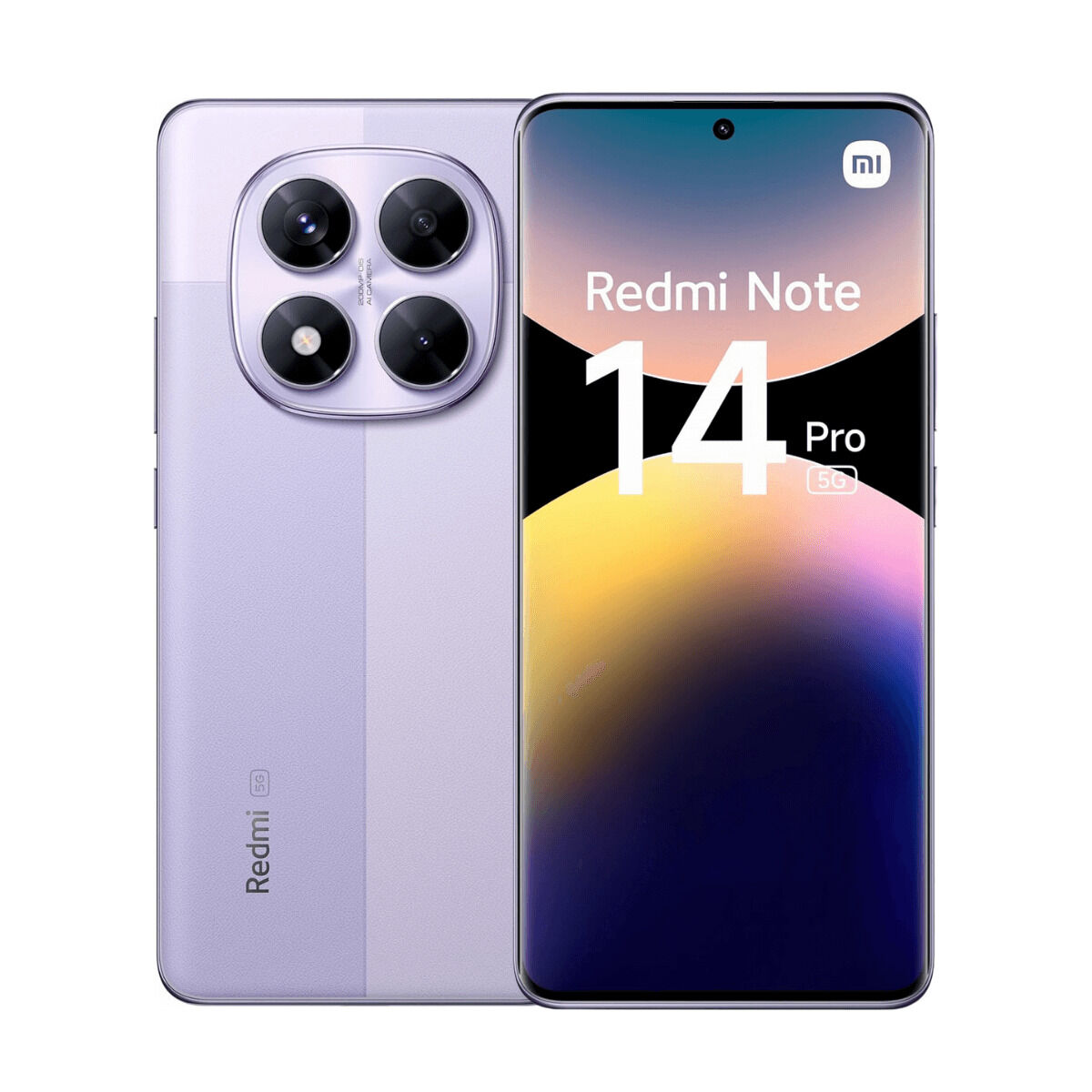 Smartphone Xiaomi Redmi Note 14 PRO 5G 6,7" 6,67" Octa Core Mediatek Dimensity 7300 8 GB RAM 256 GB Violet