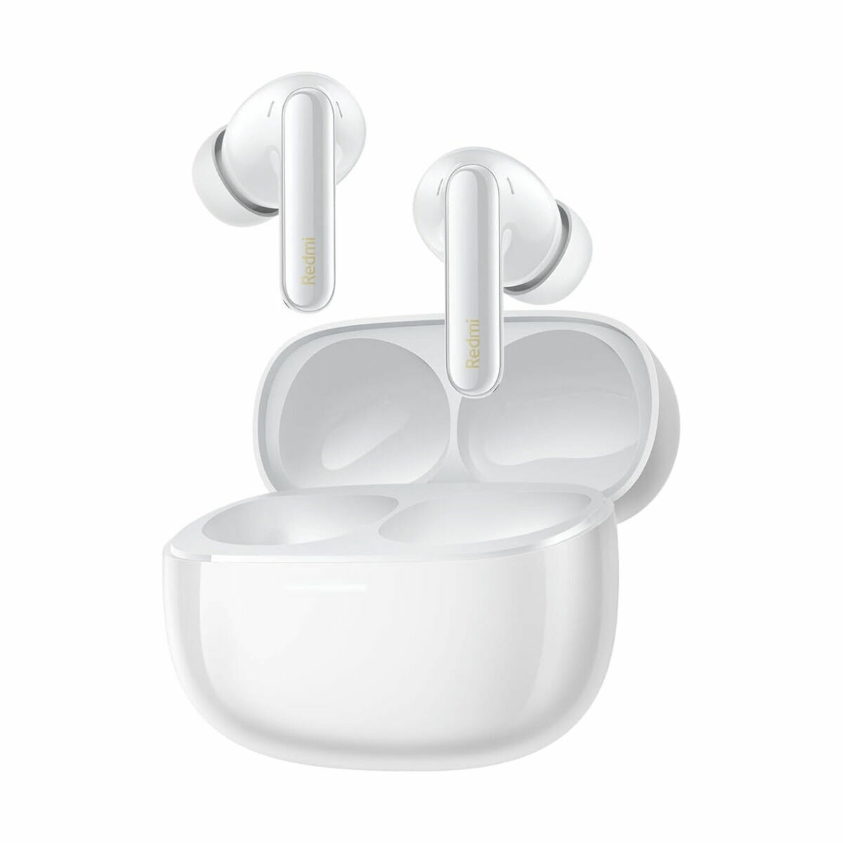 Căști fără fir cu carcasă de încărcare Xiaomi Redmi Buds 6 Pro Alb