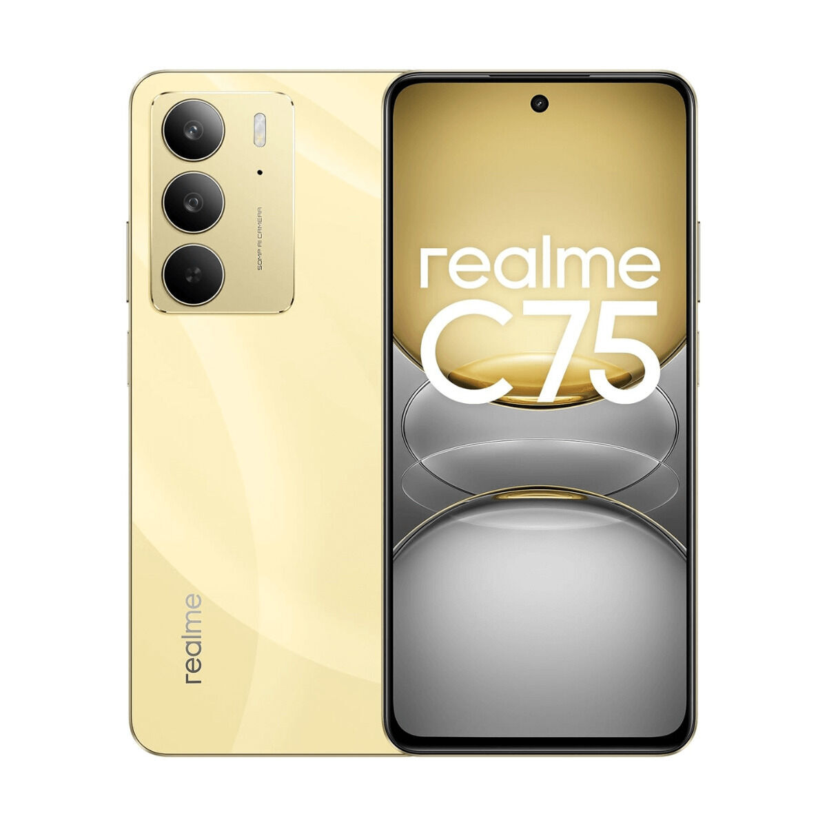 Smartphone Realme C75 6,72" Octa Core 8 GB RAM 256 GB Aur