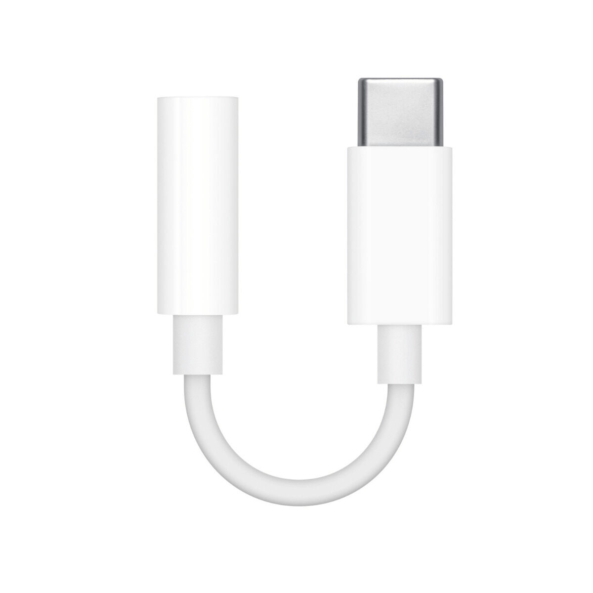 Adaptor USB-C la Jack 3.5 mm Apple MU7E2ZM/A Alb (10 Unități)
