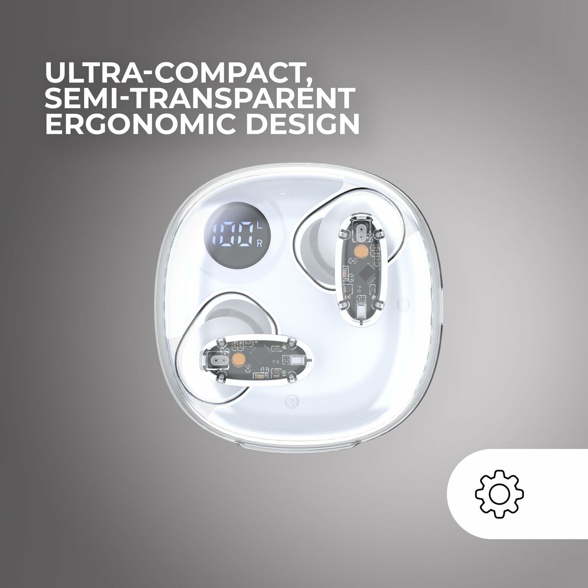 Căști Mars Gaming MHIB2W Alb