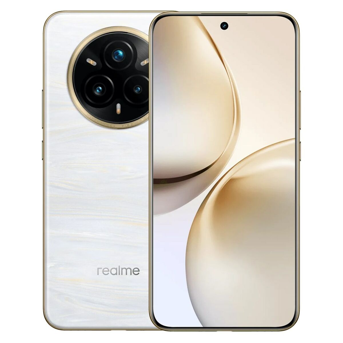 Smartphone Realme 14 Pro+ 6,83" Octa Core 8 GB RAM 256 GB Alb