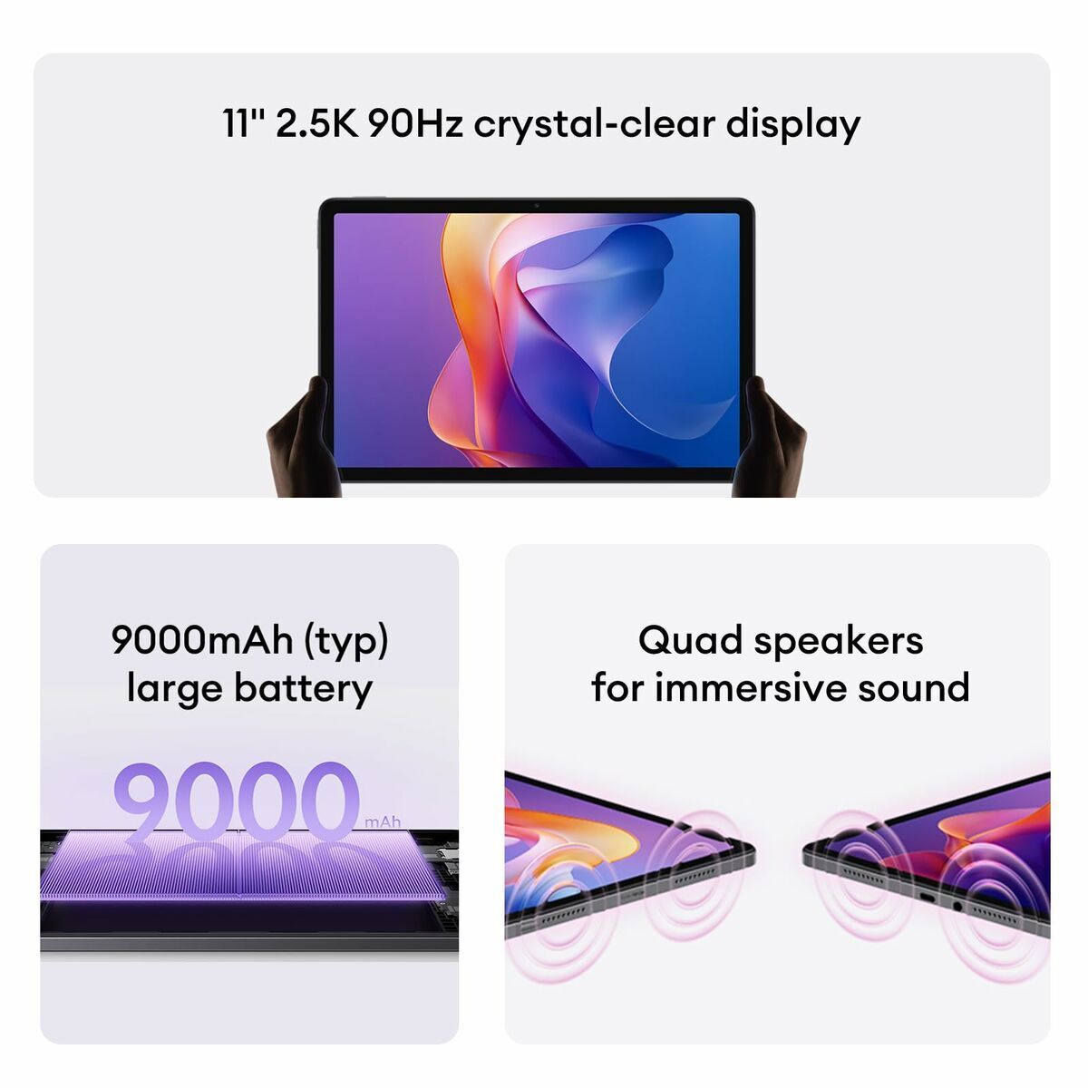 Tabletă Xiaomi Redmi Pad 2 11" Octa Core 4 GB RAM 128 GB Verde