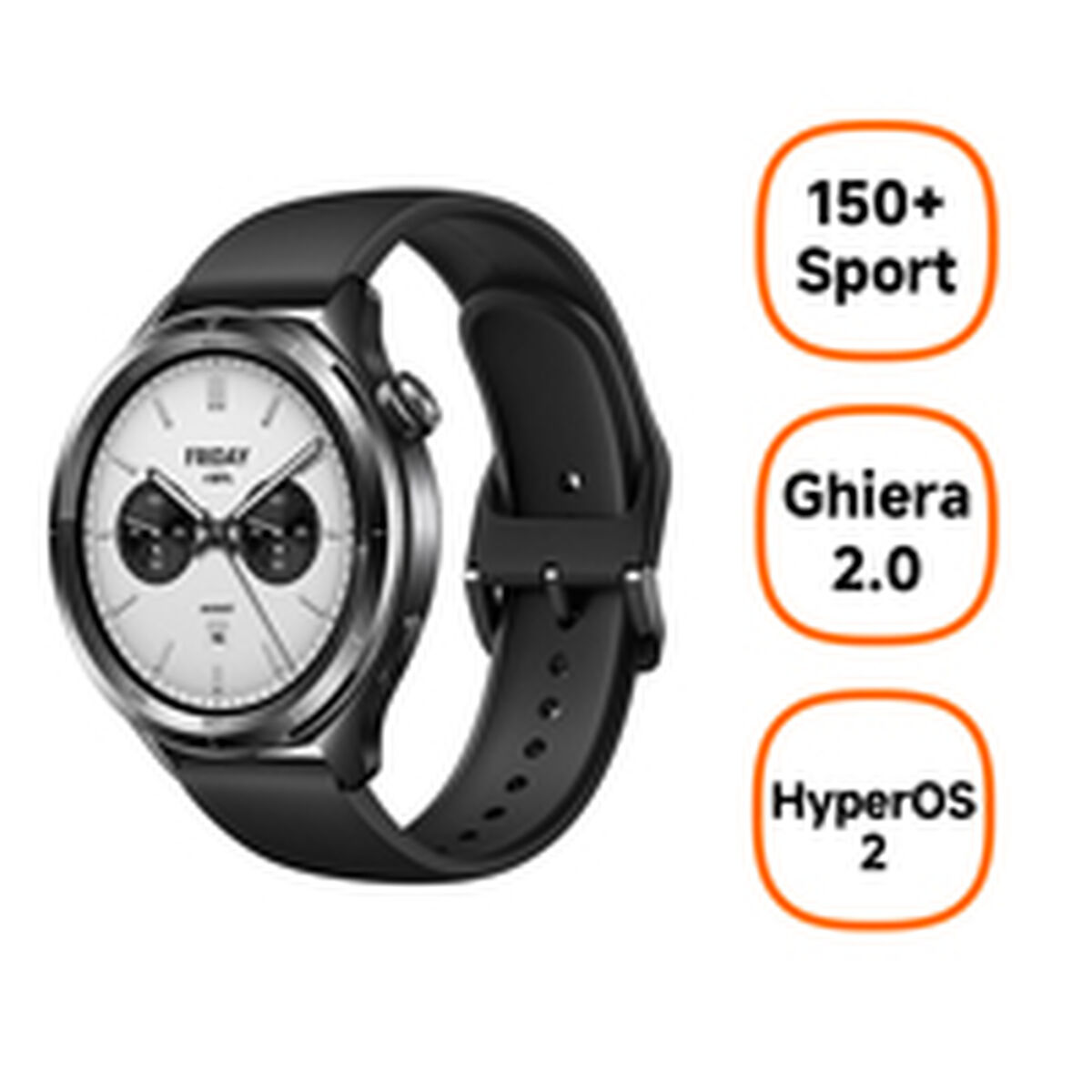 Smartwatch Xiaomi BHR9195GL Negru 1,43"