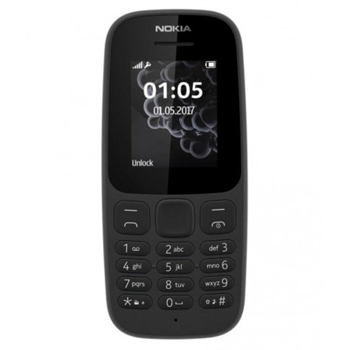 Telefon Mobil Nokia 105 DualSIM 1,45" Negru