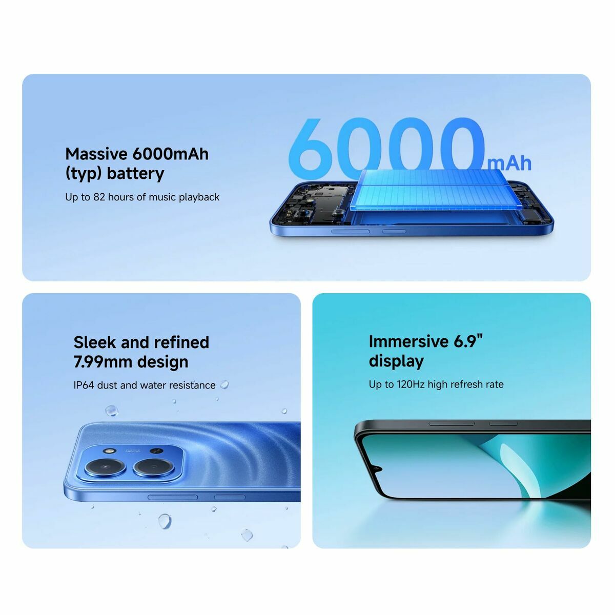 Smartphone Xiaomi Redmi 15C 6,9" Octa Core 4 GB RAM 256 GB Portocaliu