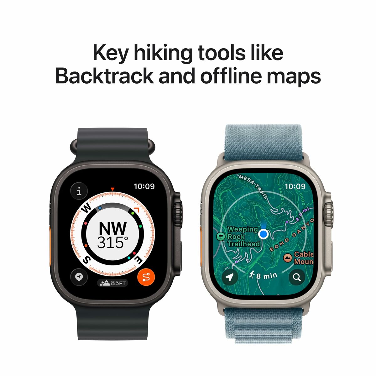 Smartwatch Apple MF0V4QF/A Negru 49 mm