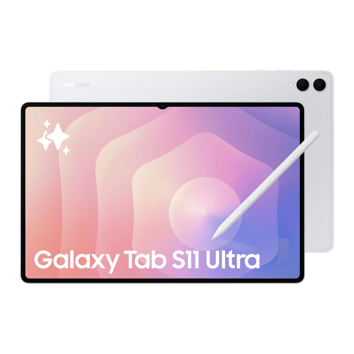 Tabletă Samsung Galaxy Tab S11 Ultra X936 14,6" Octa Core Mediatek Dimensity 9400+ 12 GB RAM 256 GB Argintiu