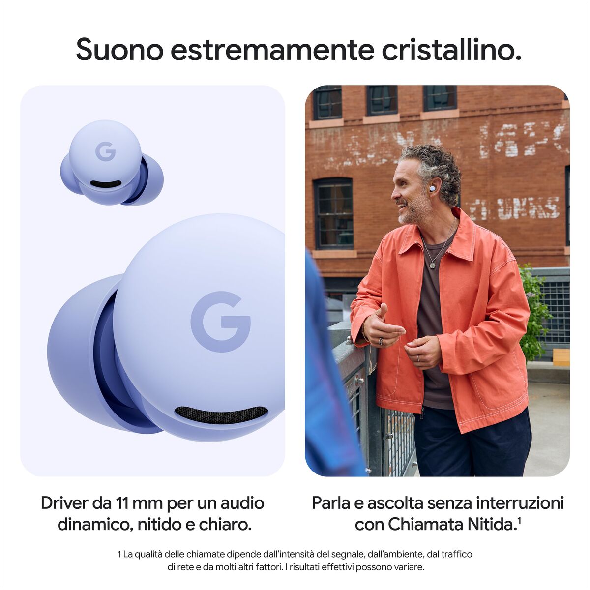 Căști Google Pixel Buds 2a Purpuriu