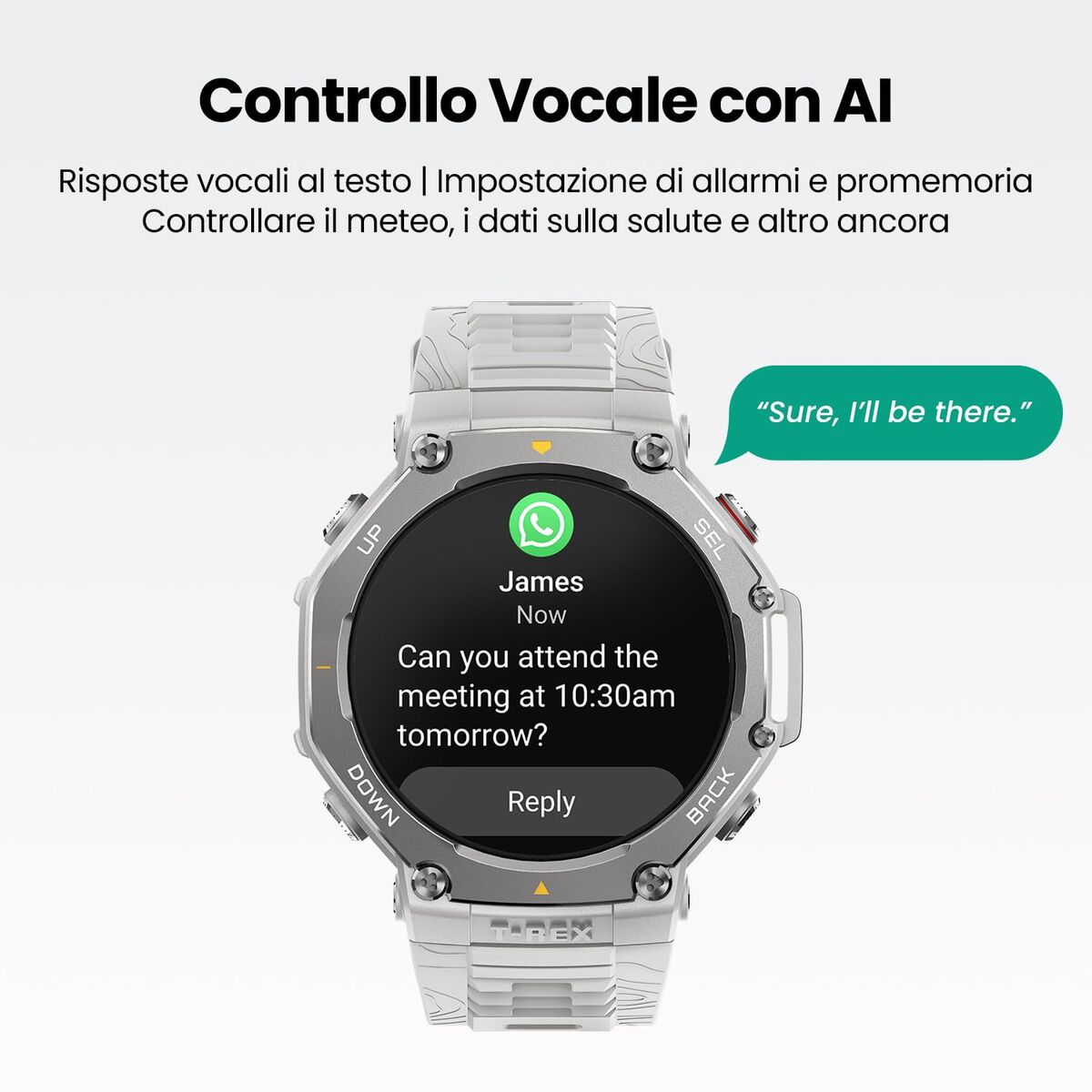 Smartwatch Amazfit T-Rex 3 Gri 1,5"