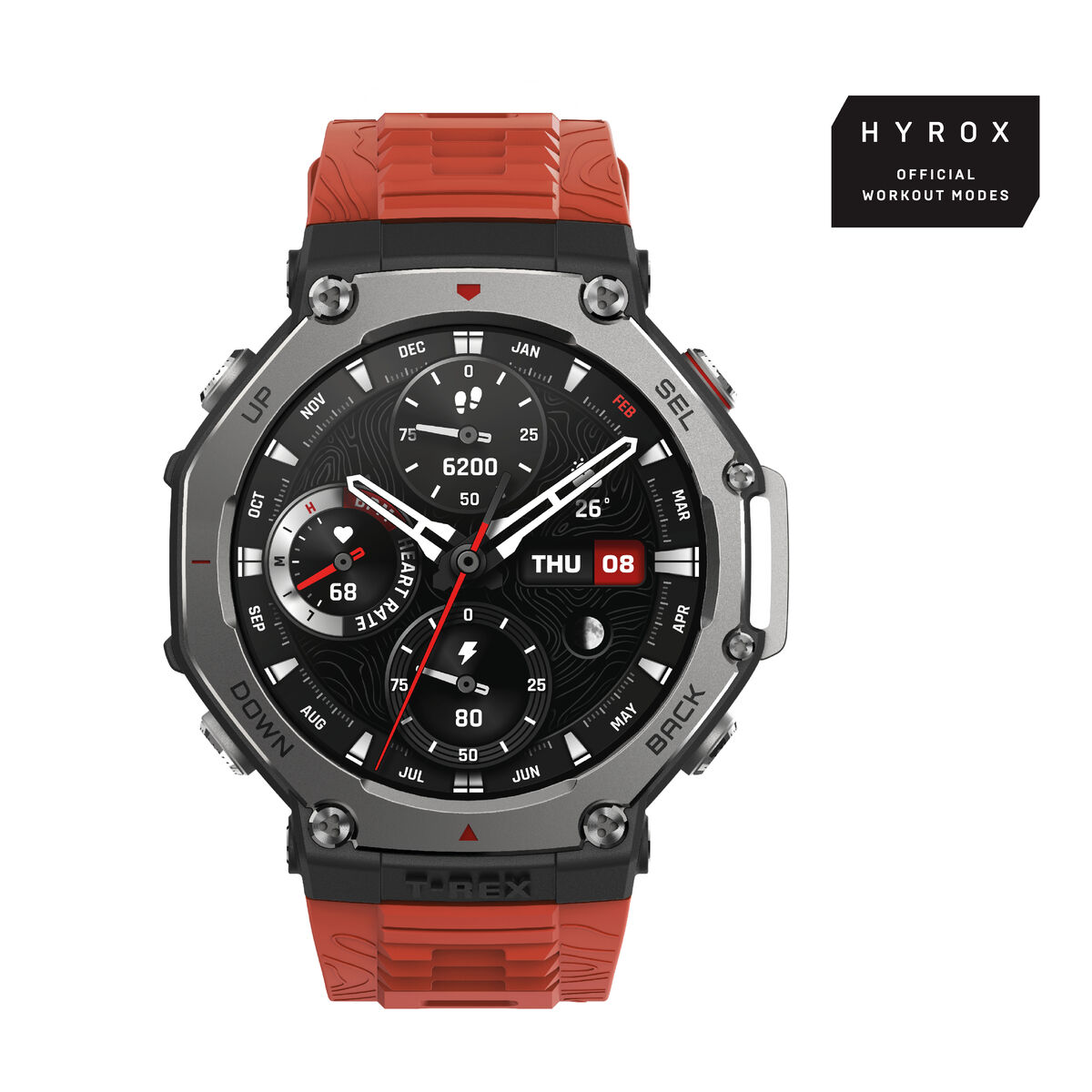 Smartwatch Amazfit T-REX 3 Roșu 1,5" 47 mm