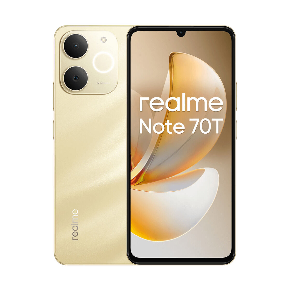 Smartphone Realme NOTE 70T 6,74" Octa Core 4 GB RAM 256 GB Aur