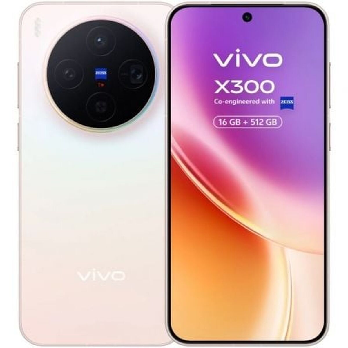 Smartphone Vivo X300 5G Octa Core 16 GB RAM 512 GB Roz