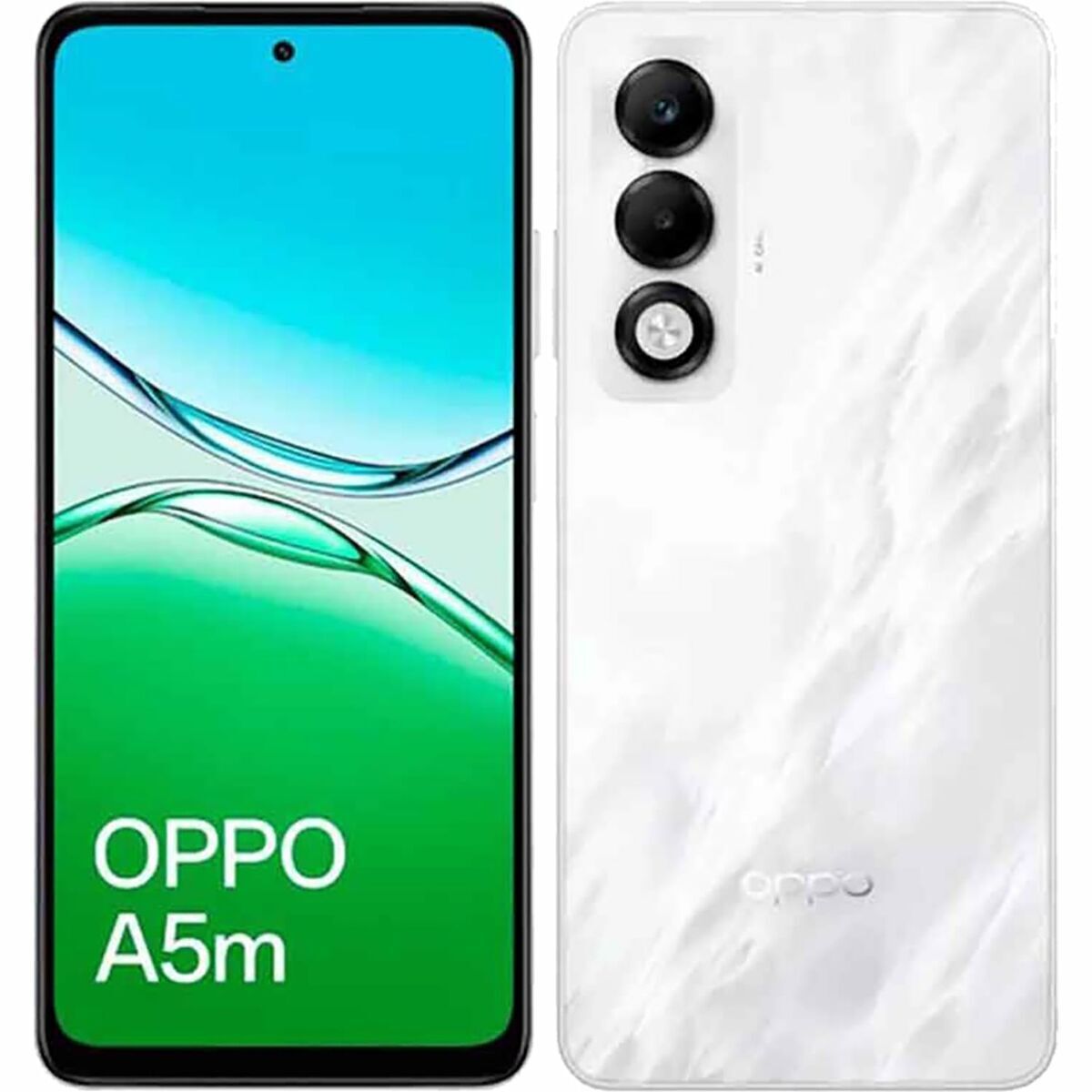 Smartphone Oppo A5M WHITE 6,67" Octa Core 8 GB RAM 256 GB Alb