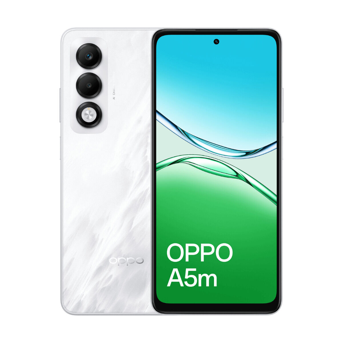 Smartphone Oppo A5M WHITE 6,67" Octa Core 8 GB RAM 256 GB Alb