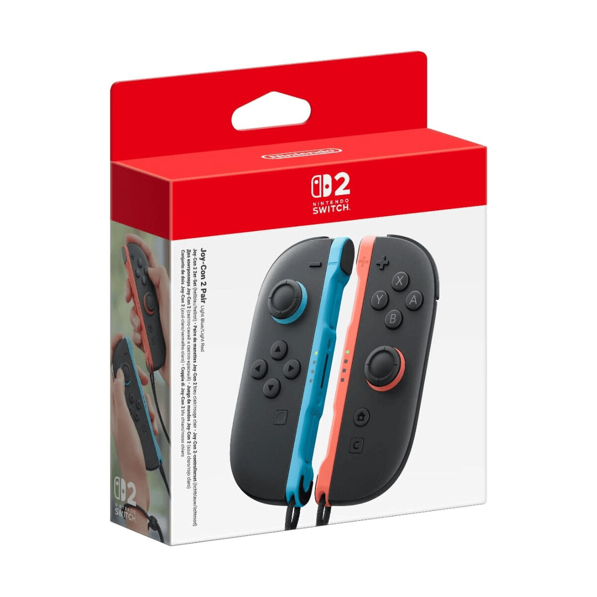 Controller wireless Joy-Con 2 Nintendo SW2 JOYC BL RD Alb