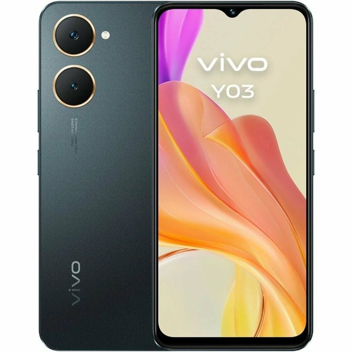 Smartphone Vivo Y03 6,56" MediaTek Helio G85 4 GB RAM 128 GB Negru