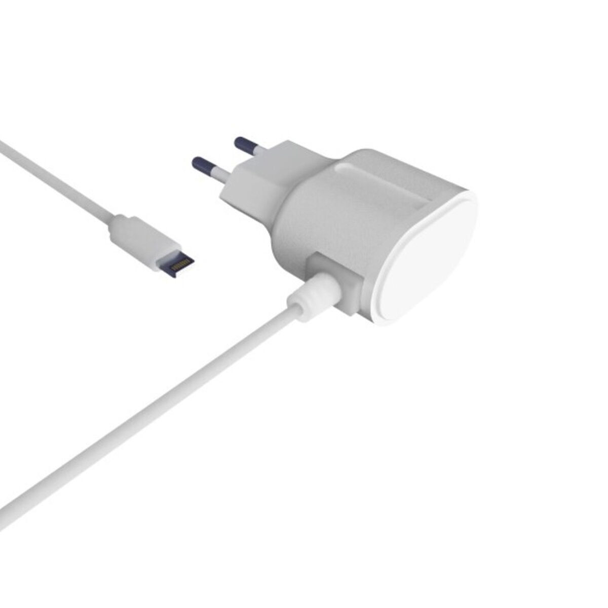 Încărcător de Perete + Cablu Lightning MFI Contact Apple-compatible