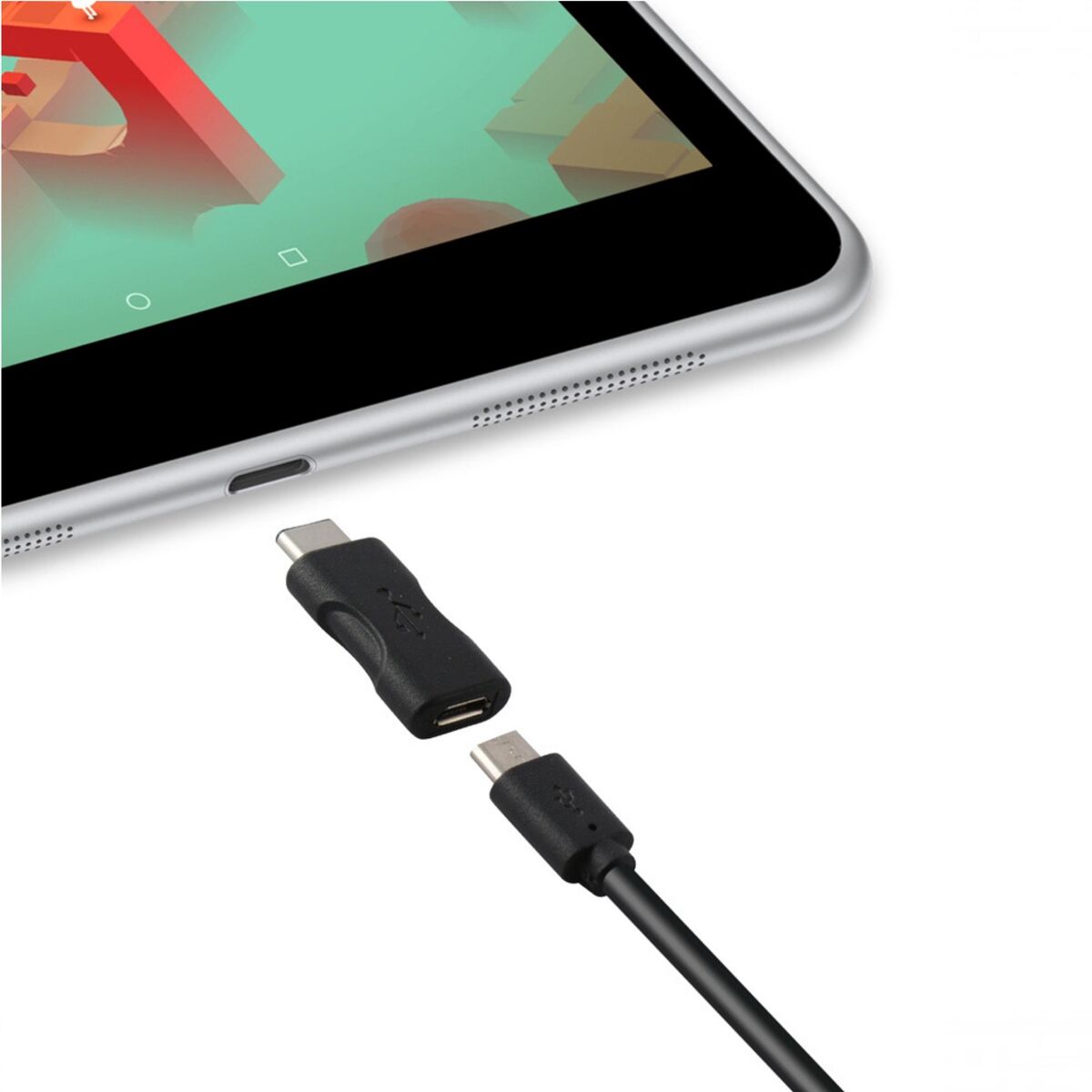Adaptor USB 2.0 la USB-C 3.1 KSIX BXADAPC02