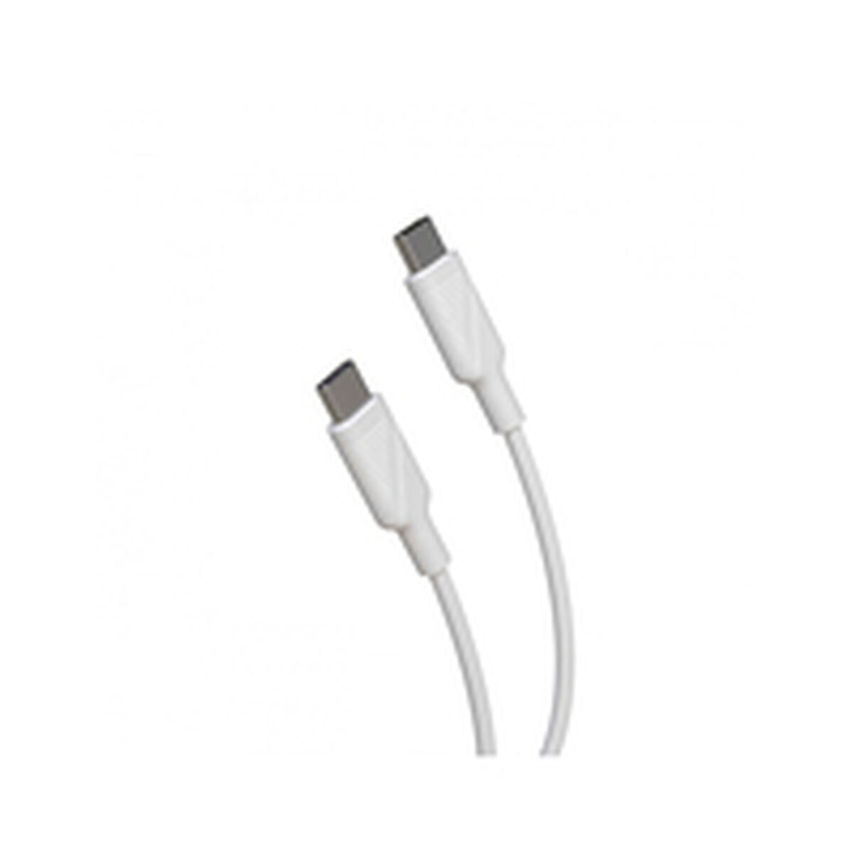 Cablu USB-C Muvit MCUSC0008 Alb Negru 1,2 m