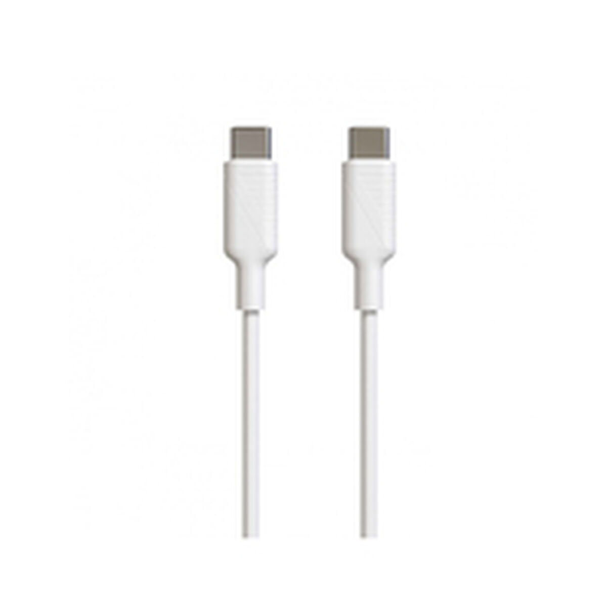 Cablu USB-C Muvit MCUSC0008 Alb Negru 1,2 m