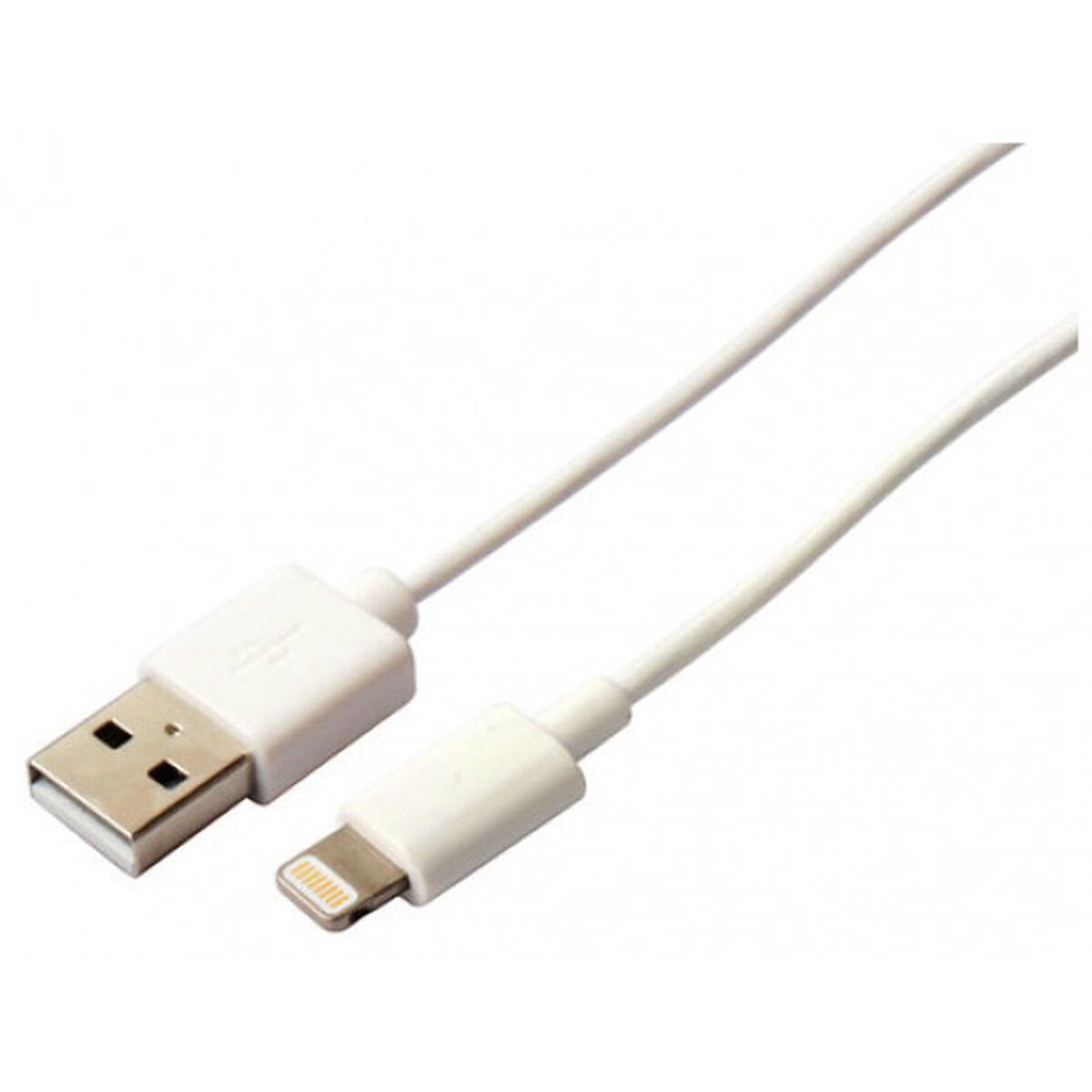 Cablu de Date/Încărcare cu USB KSIX B0914CU01 Alb