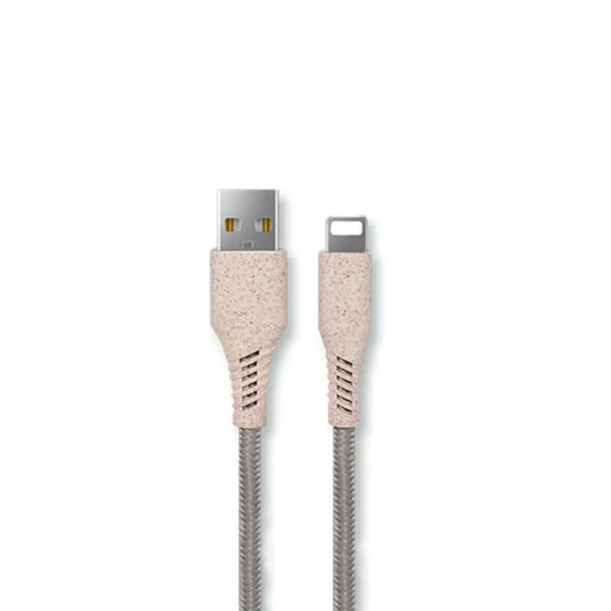 Cablu USB pentru iPad/iPhone KSIX B0914ECO02 Alb