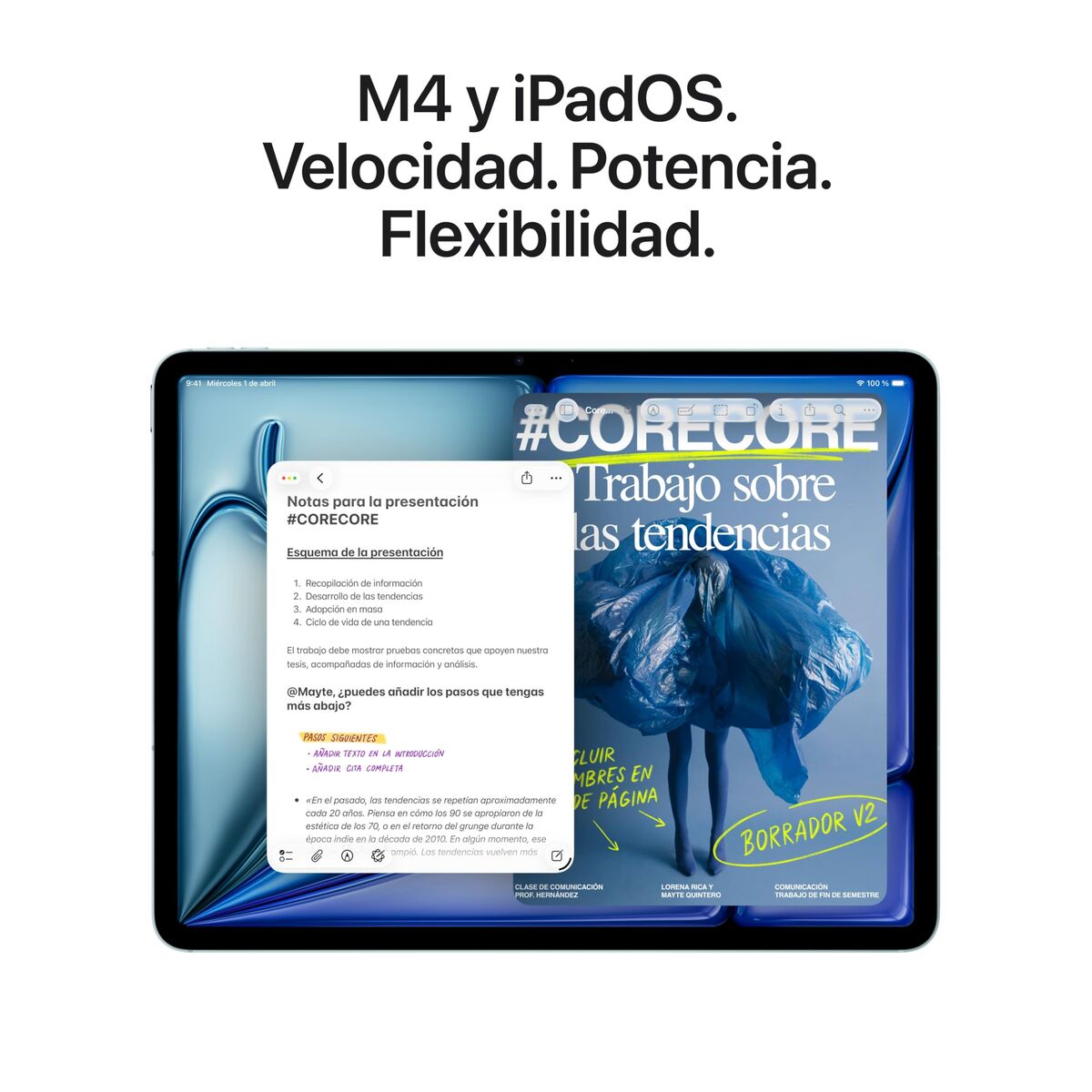 Tabletă Apple iPad Air 2026 M4 128GB WiFi + Cellular 11" Octa Core Apple M M4 12 GB 128 GB Gri