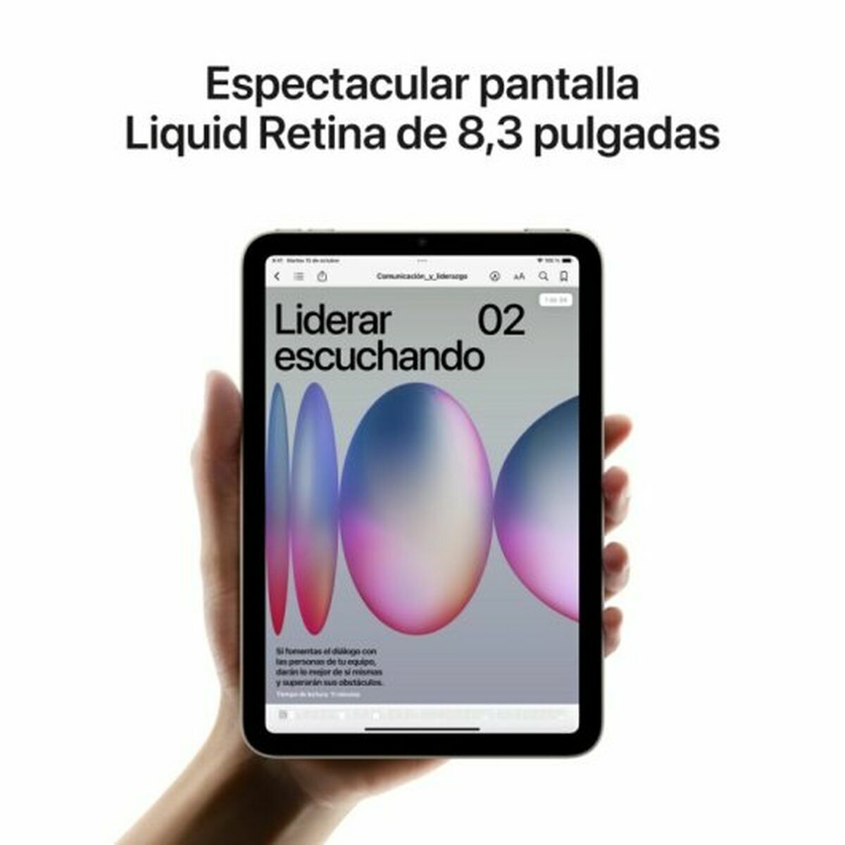 Tabletă Apple iPad Mini 2024 8,3" 256 GB Gri
