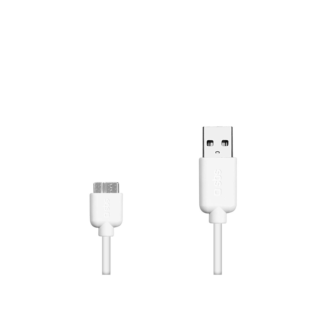 Cablu USB SBS TECABLEMICROSA Alb