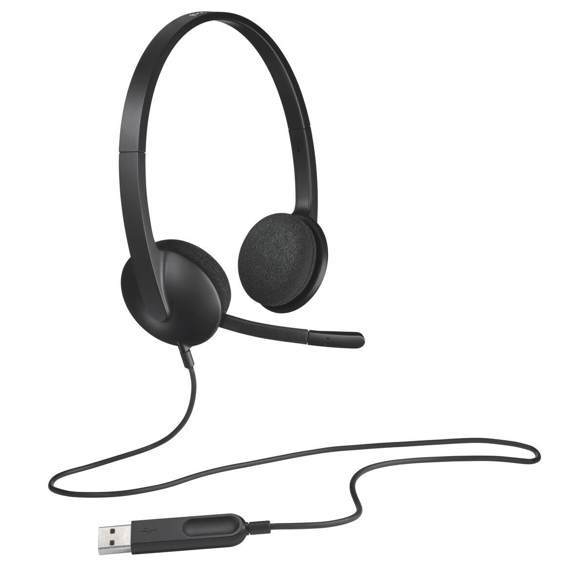 Căști cu Microfon Logitech 981-000475 Negru