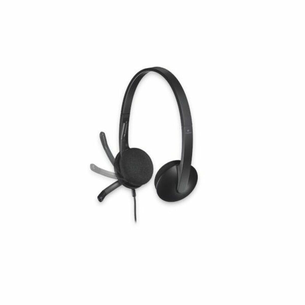 Căști cu Microfon Logitech 981-000475 Negru
