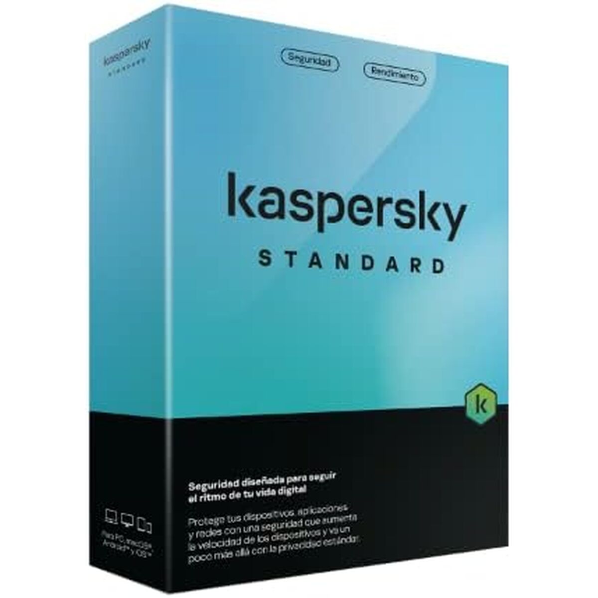 Software de Management Kaspersky Standard 10 Dispositivo caja 1 año ESP