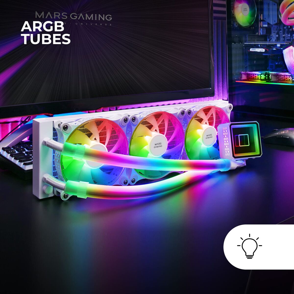 Set de răcire lichidă Mars Gaming ML-ULTRA360 ARGB
