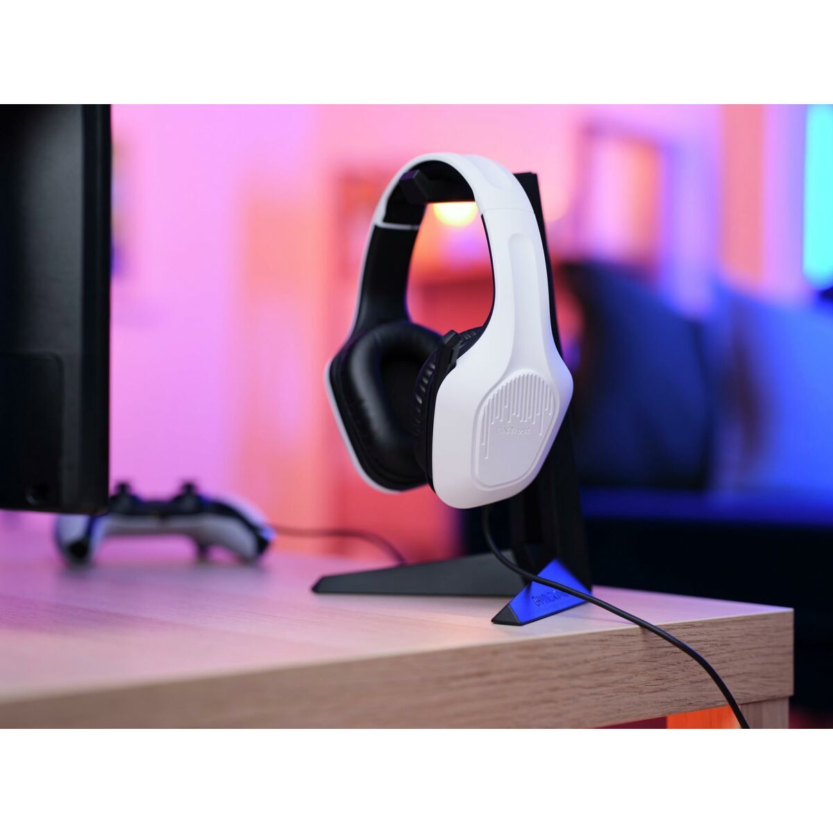 Căști cu Microfon Trust 415PS  Alb PlayStation 5