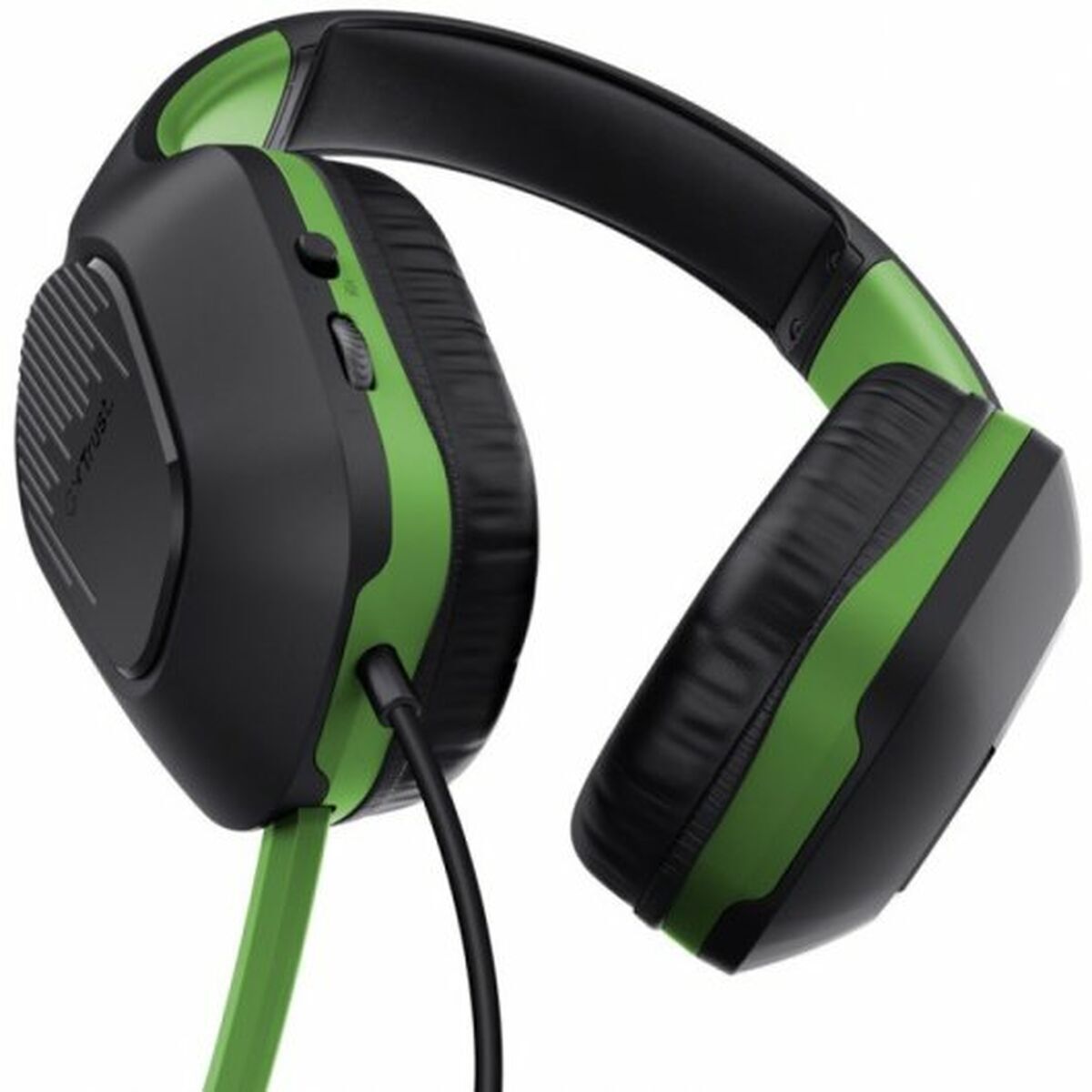 Căști cu Microfon Trust GXT 415S Zirox Negru Verde