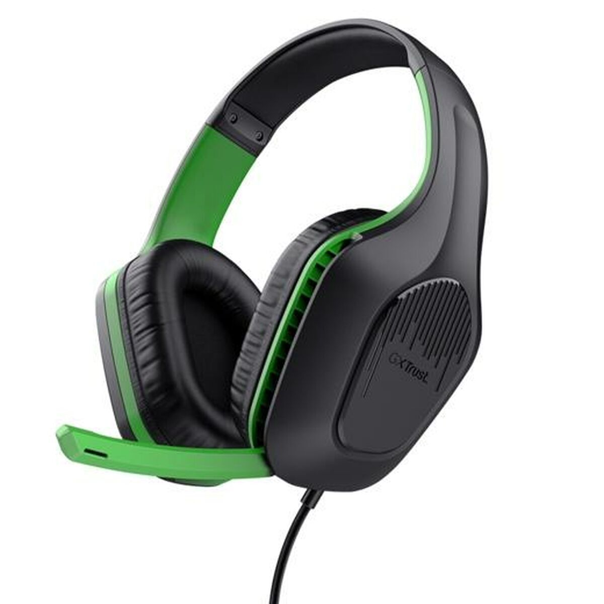 Căști cu Microfon Trust GXT 415S Zirox Negru Verde
