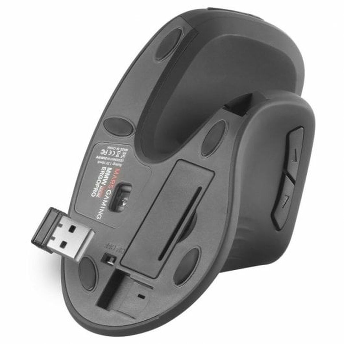 Mouse Mars Gaming MMW-ERGOPRO Negru 3200 DPI