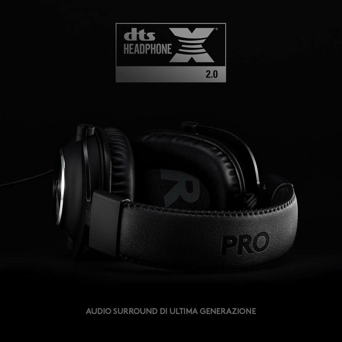 Căști cu Microfon Logitech PRO X Gaming Headset Negru