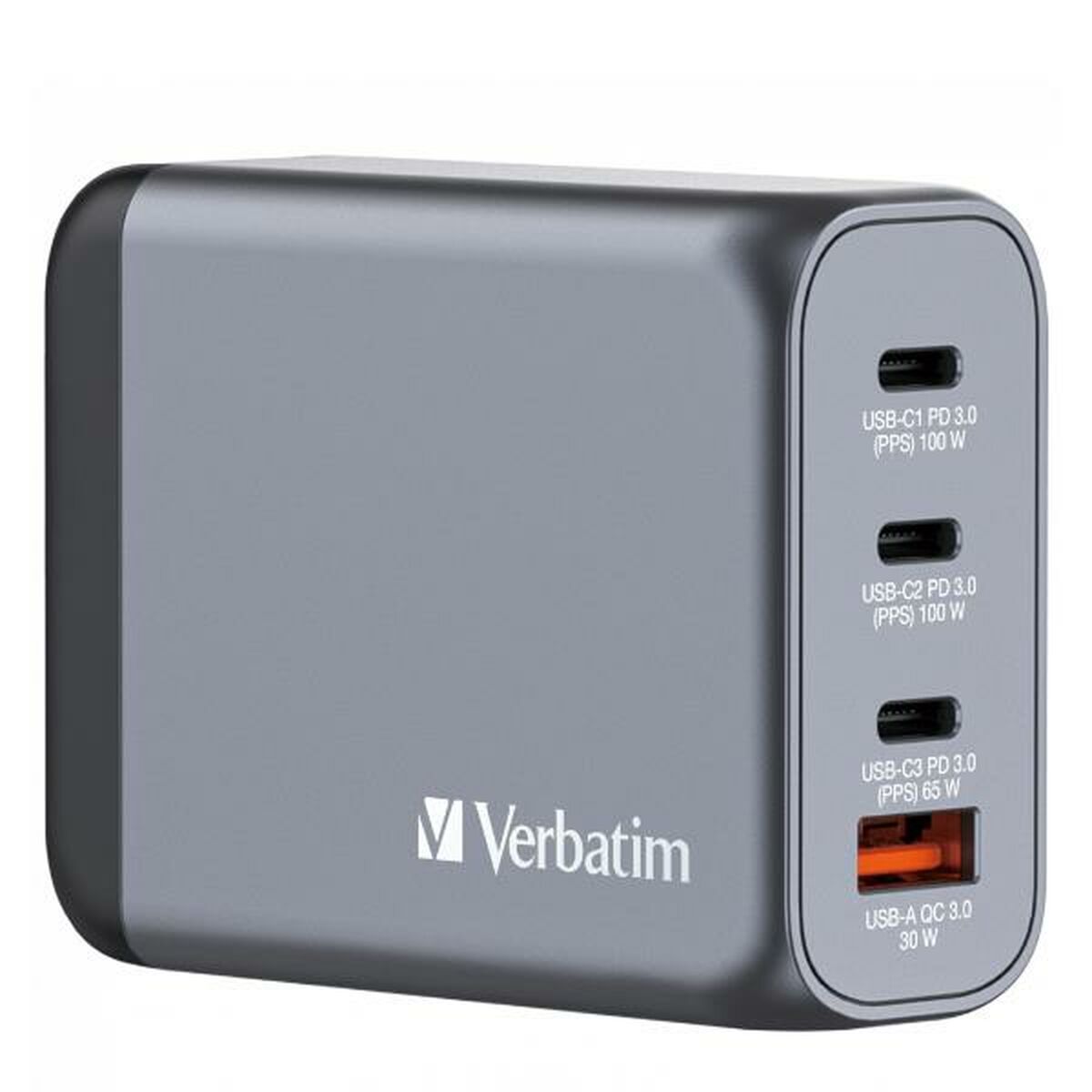 Încărcător de Perete Verbatim GNC-100 Gri 100 W 35 W