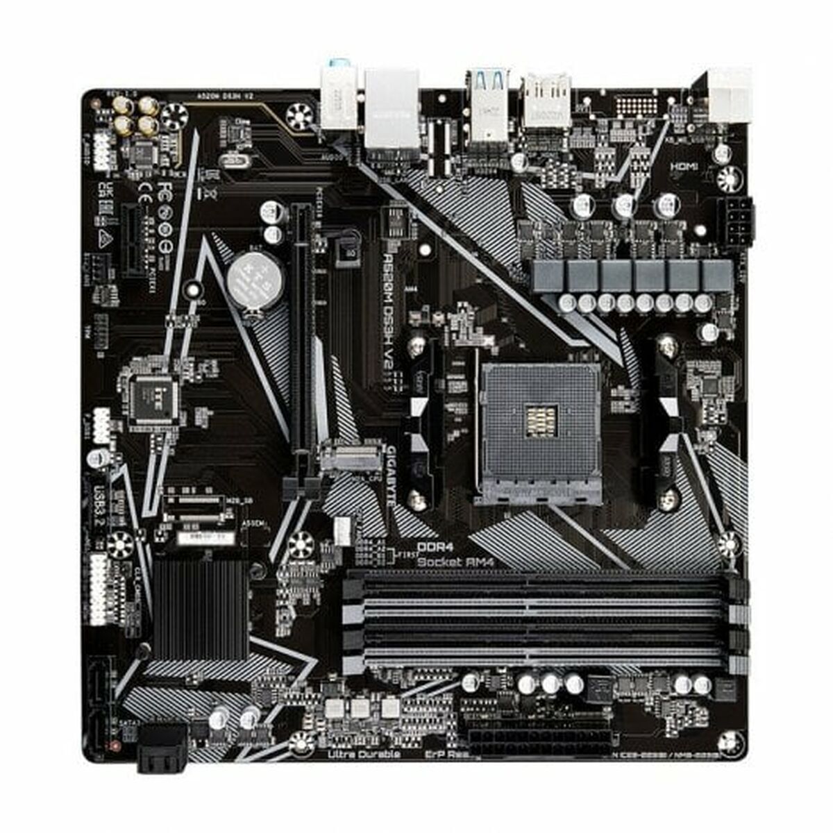 Placă de Bază Gigabyte A520M DS3H V2 AMD AM4