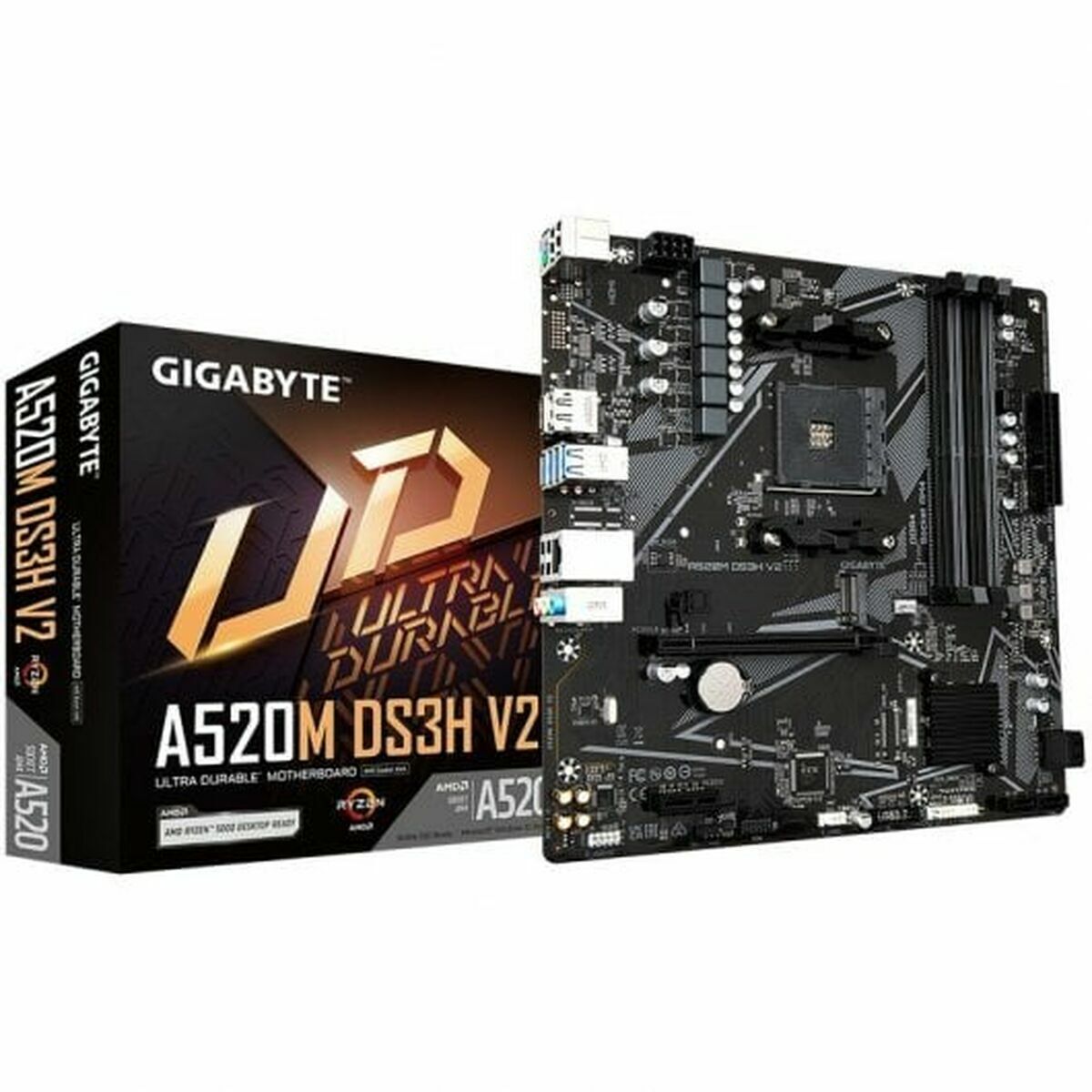 Placă de Bază Gigabyte A520M DS3H V2 AMD AM4