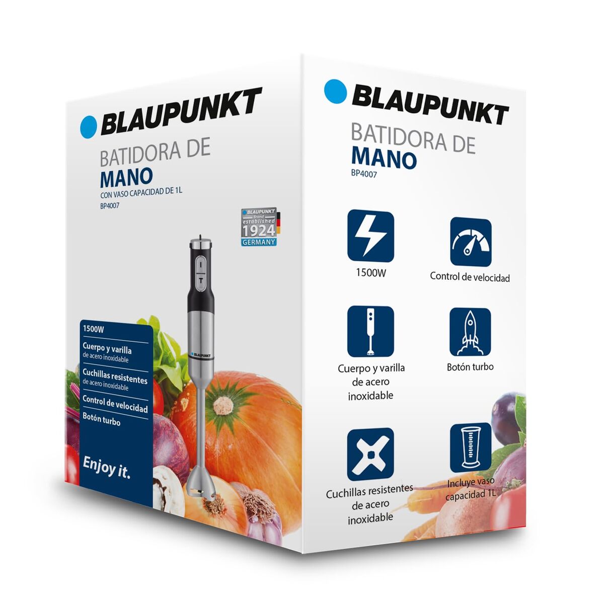 Mixer Manual Blaupunkt BP4007 1500 W