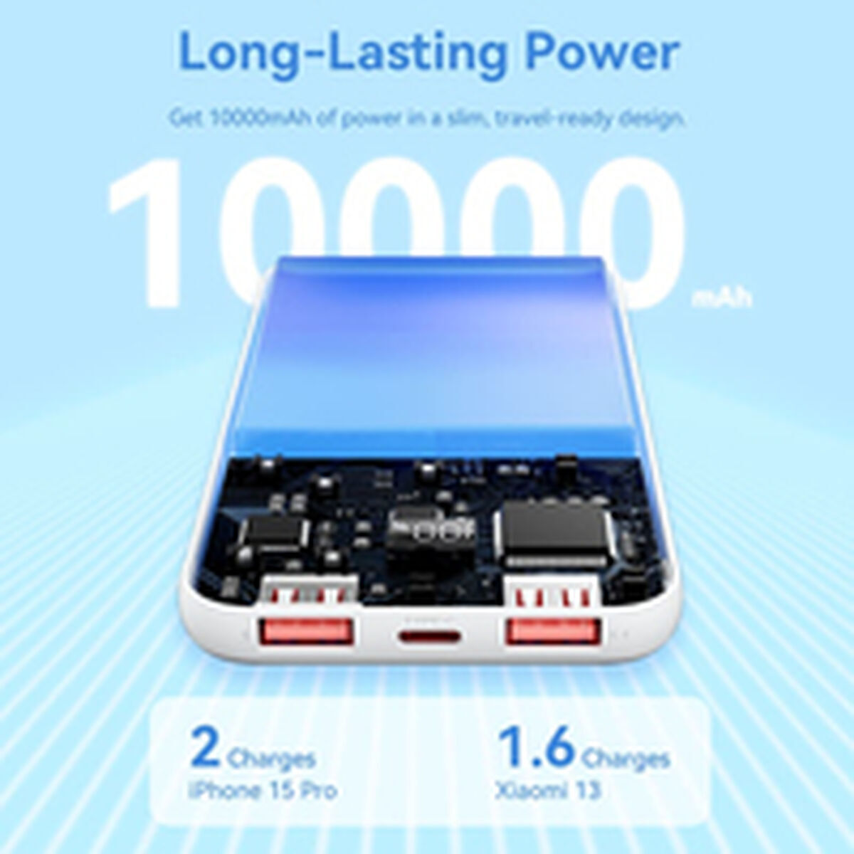 Powerbank Vention FHKB0 Negru