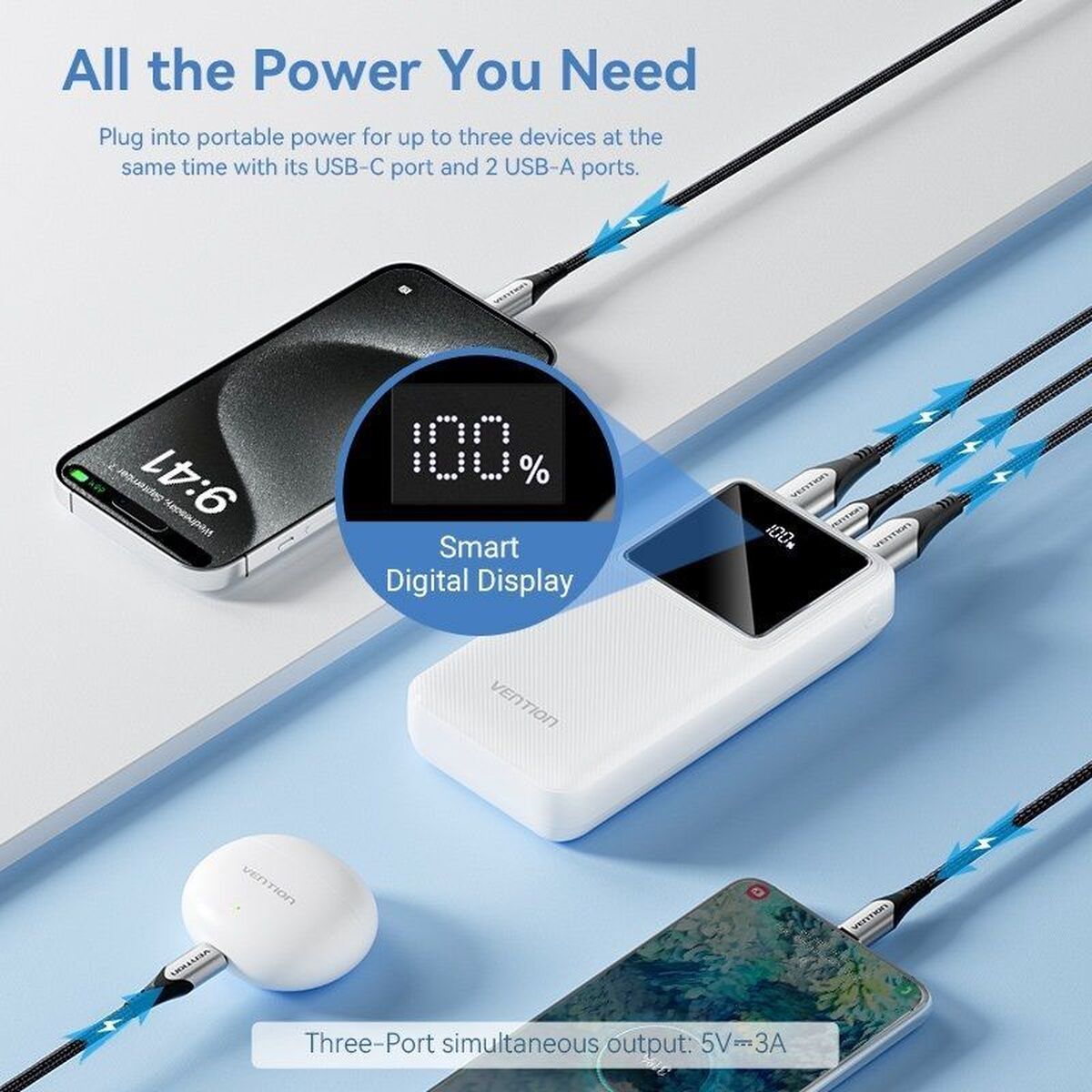 Powerbank Vention FHLW0