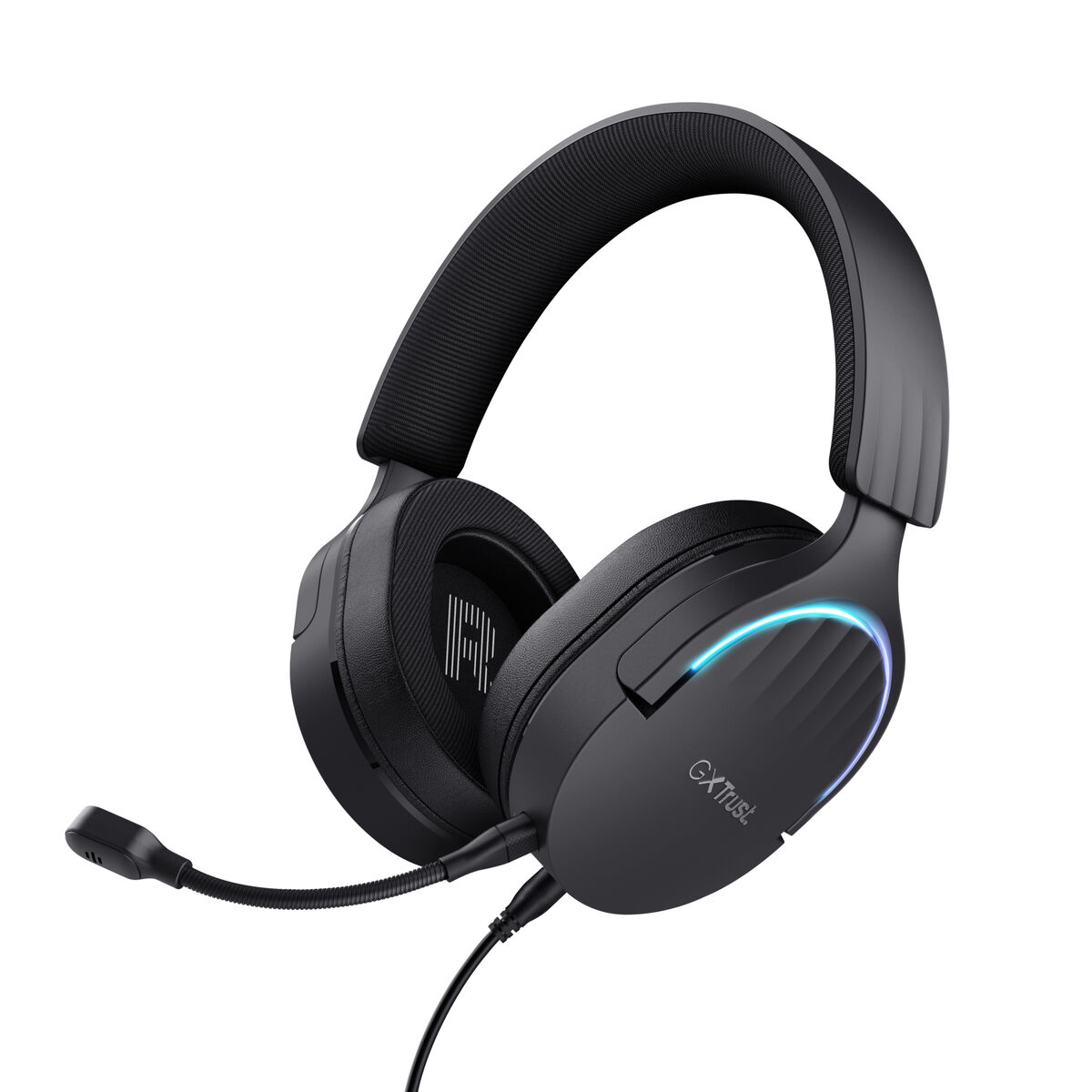 Căști cu Microfon Gaming Trust GXT 490 Negru Multicolor