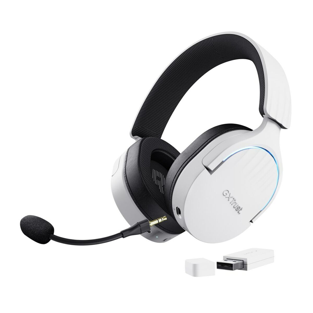 Căști cu Microfon Gaming Trust GXT 491 Alb Multicolor