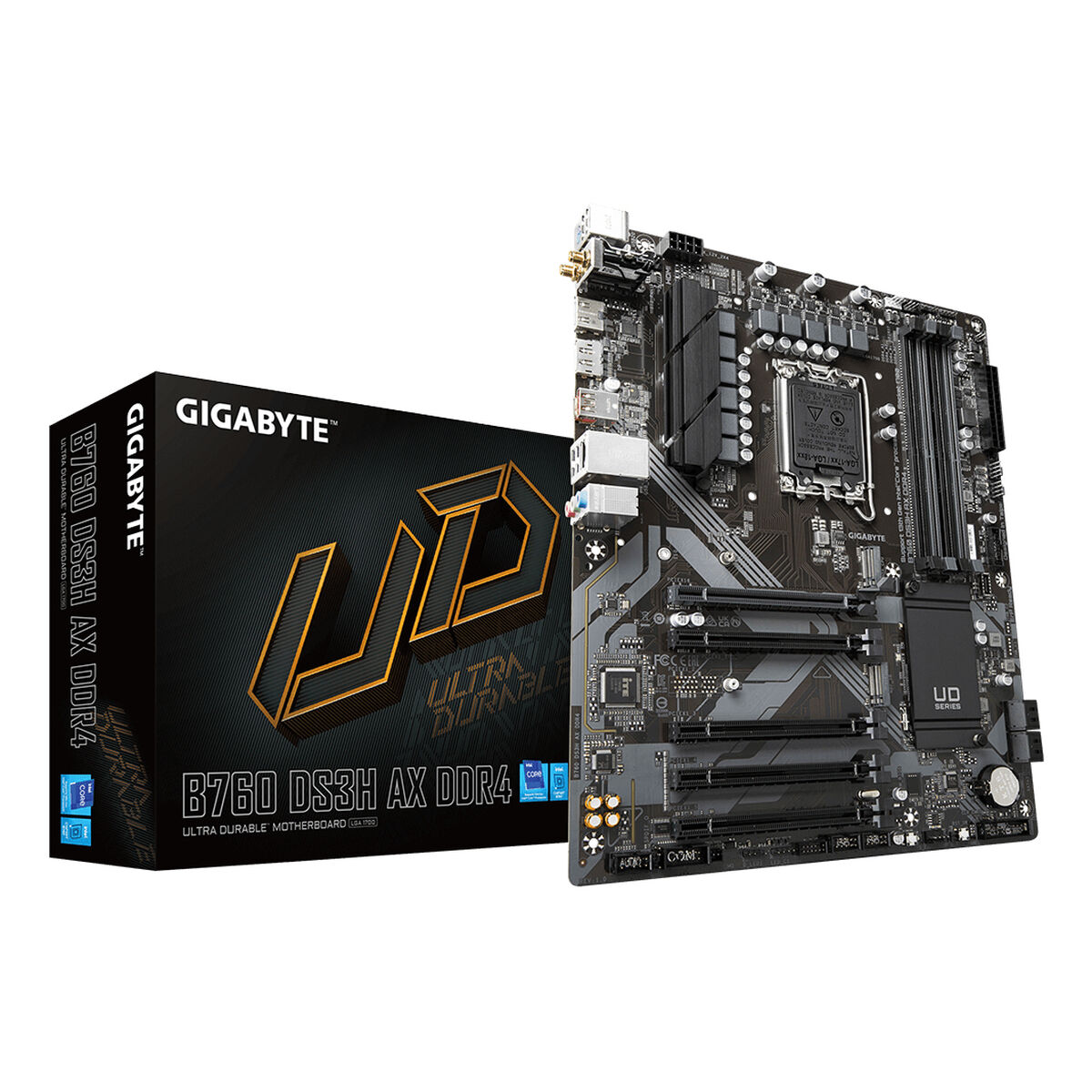 Placă de Bază Gigabyte B760 DS3H AX DDR4 INTEL B760 EXPRESS LGA 1700