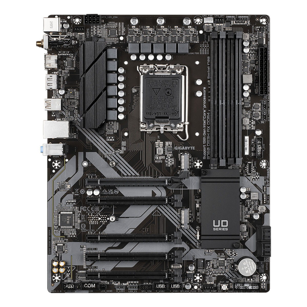 Placă de Bază Gigabyte B760 DS3H AX DDR4 INTEL B760 EXPRESS LGA 1700